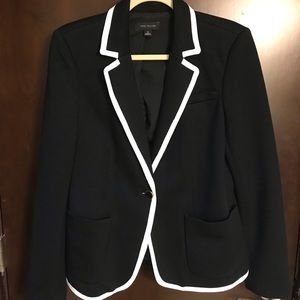 Black and White Ann Taylor Blazer